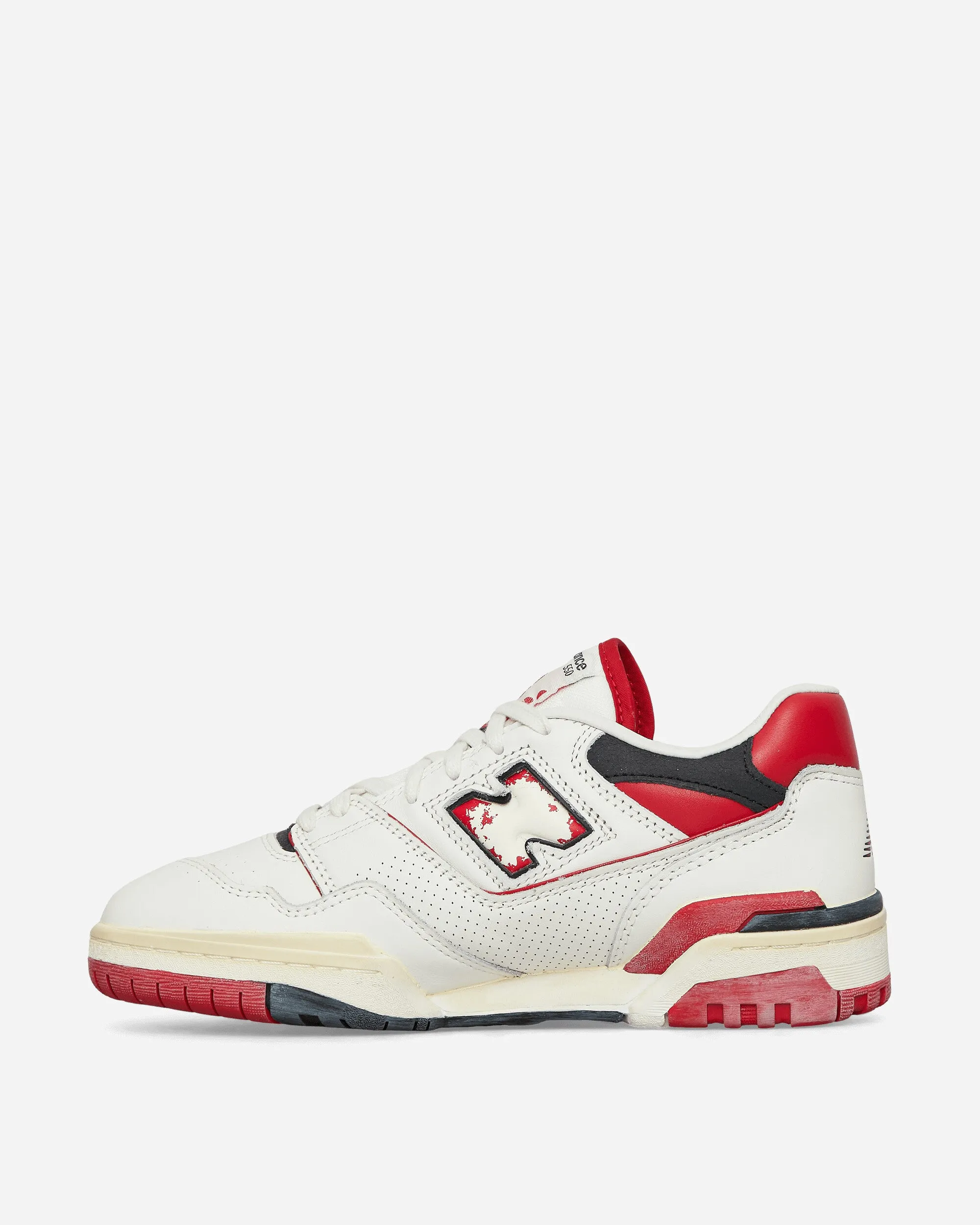 550 Sneakers Off White / Rot