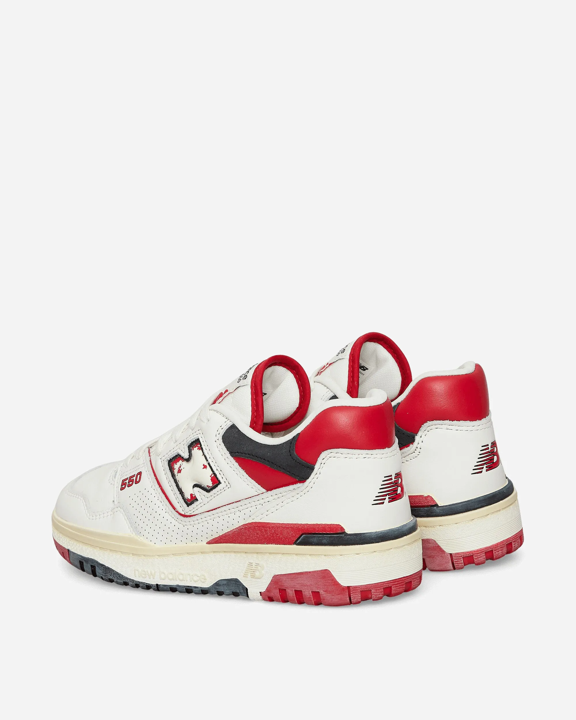550 Sneakers Off White / Rot