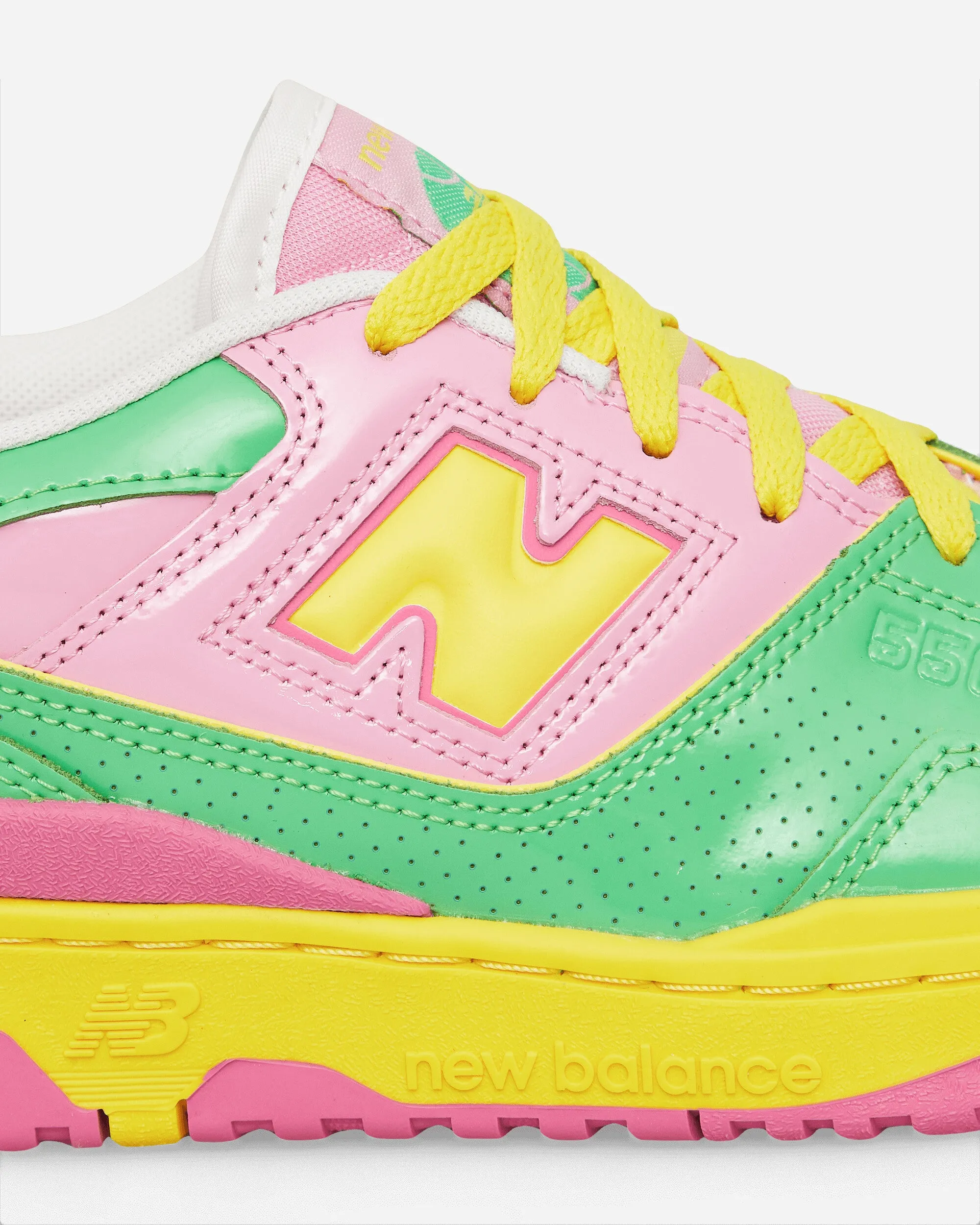 550 Sneakers Pink / Grün / Limette