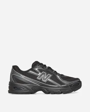 740 Sneakers Schwarz / Silber Metallic