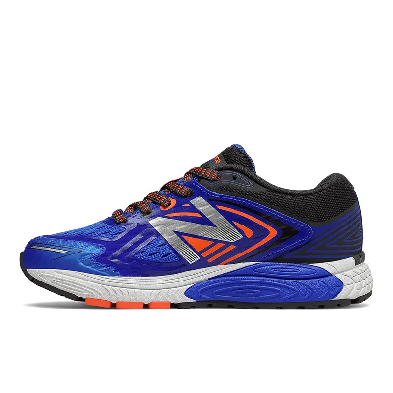 860v8 - Blau mit Grau und Orange - Kinder