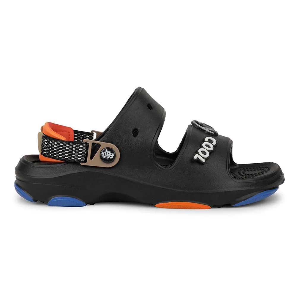 A-HA Bequemer Schwarzer Sandale Für Herren ZQ-HXM-03 Von Liberty