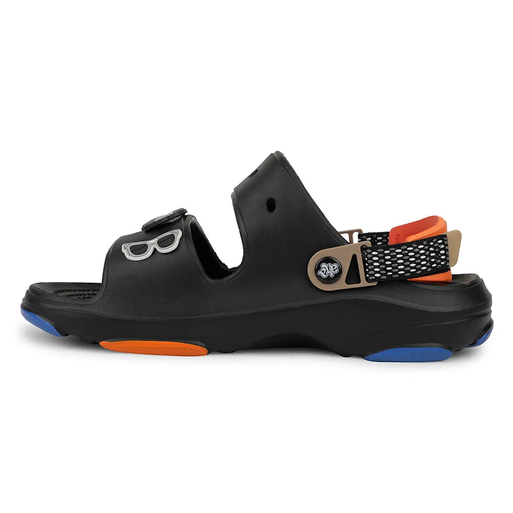 A-HA Bequemer Schwarzer Sandale Für Herren ZQ-HXM-03 Von Liberty