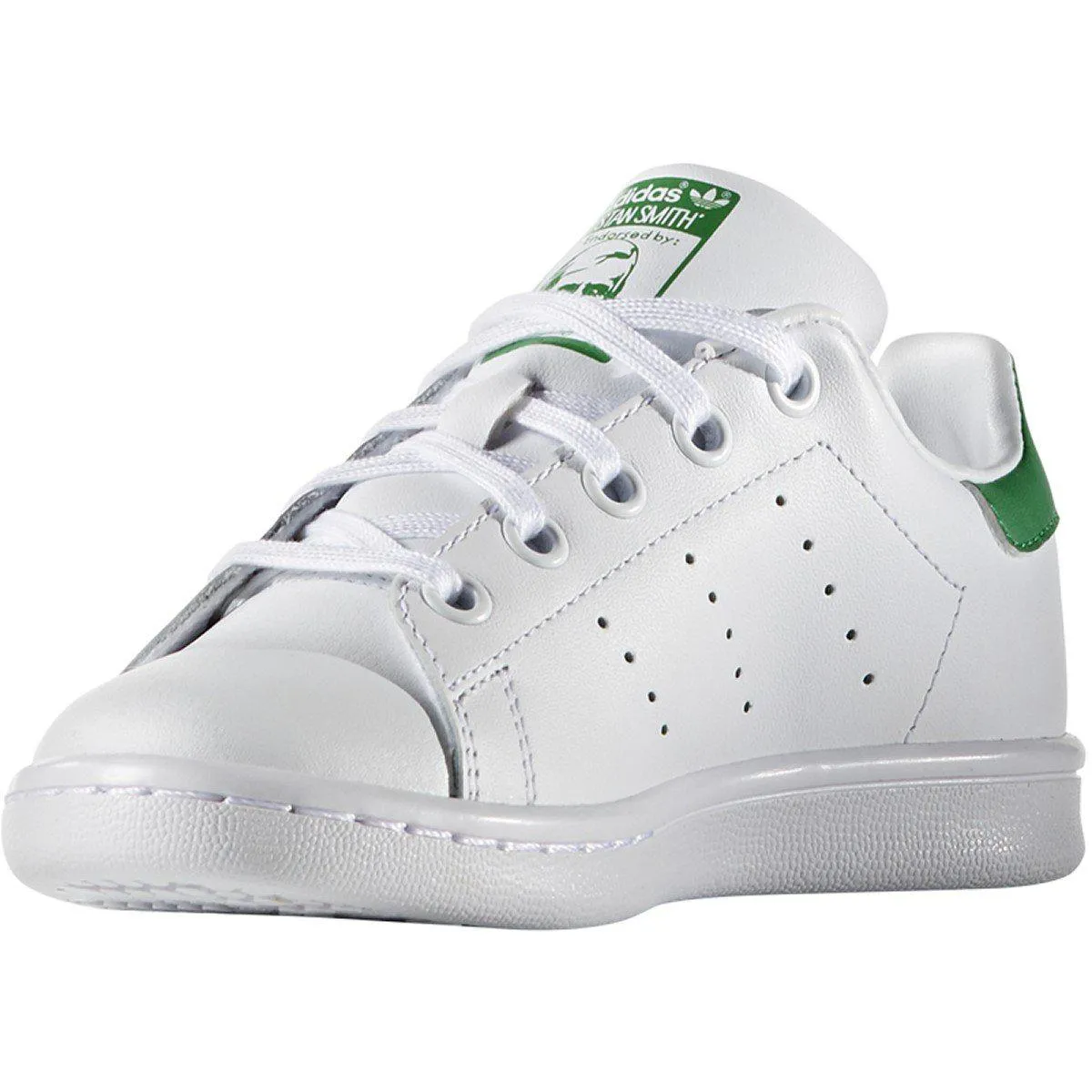 Adidas Jungen Stan Smith C Weiß/Grün