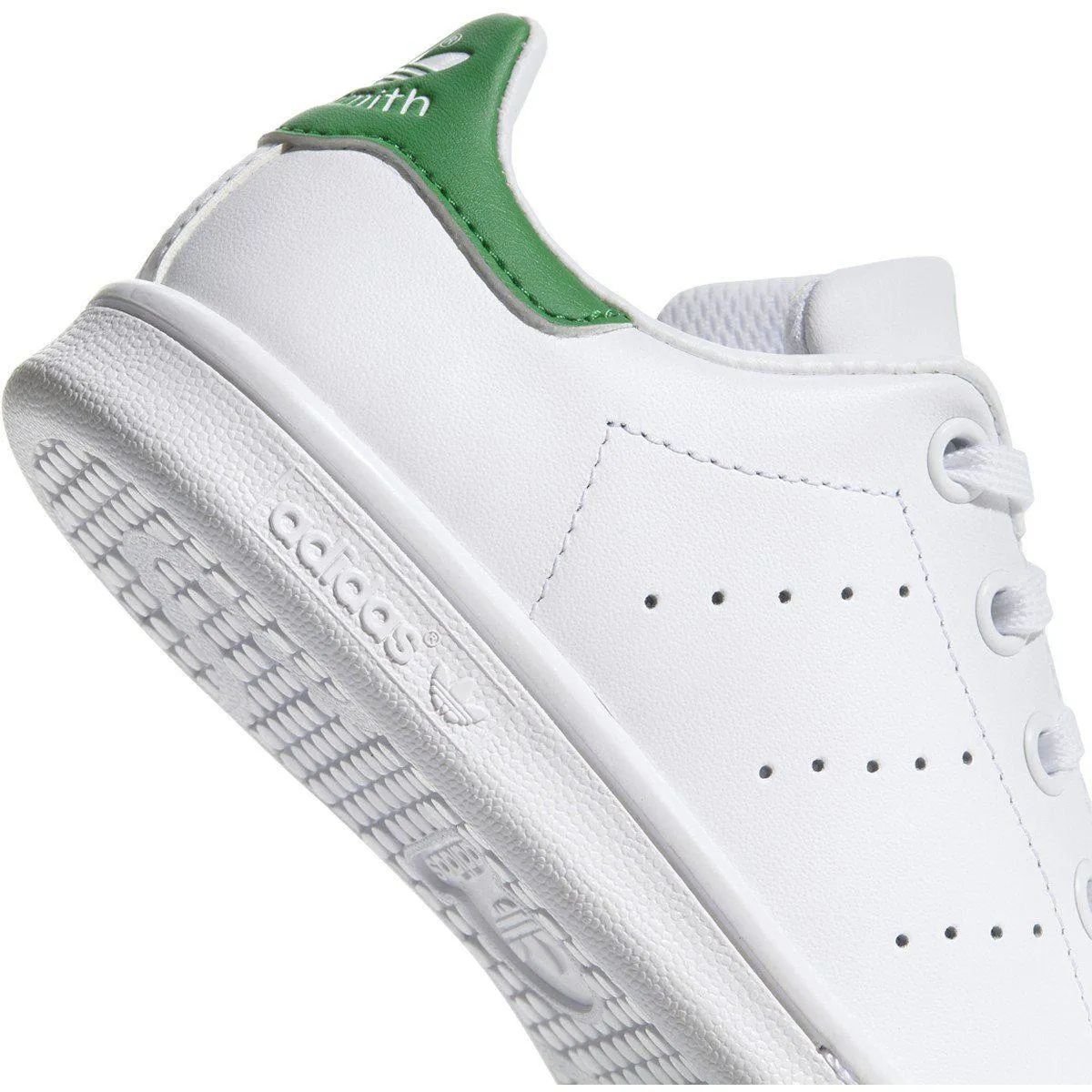 Adidas Jungen Stan Smith C Weiß/Grün