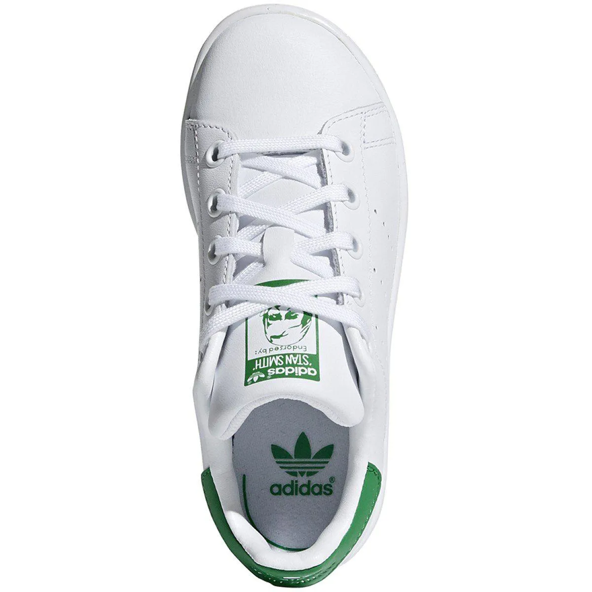 Adidas Jungen Stan Smith C Weiß/Grün