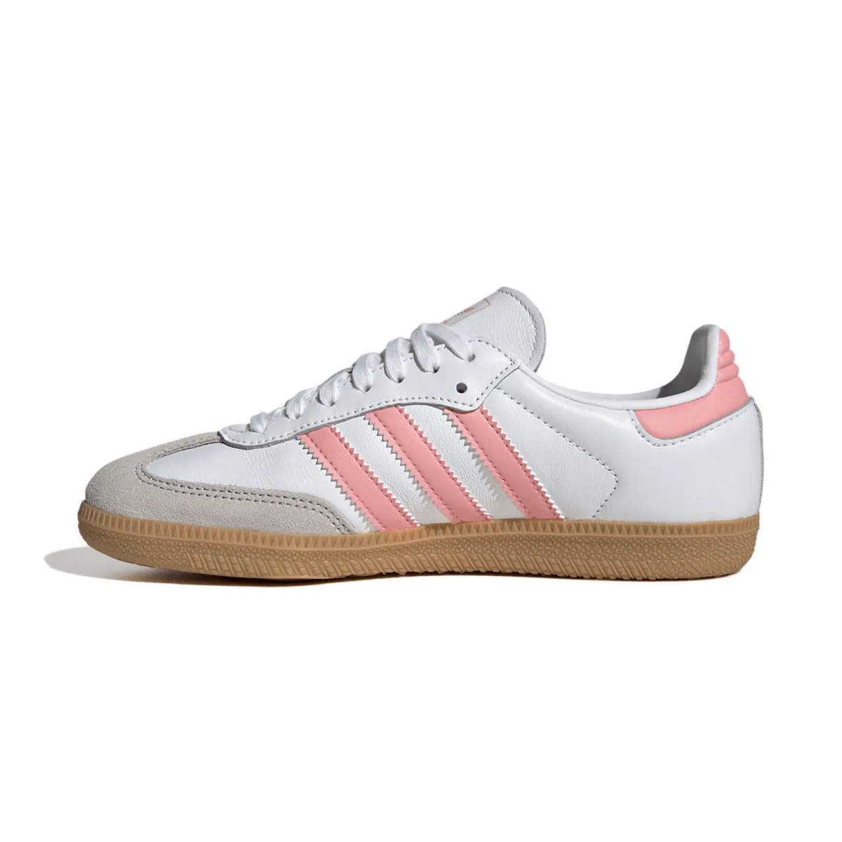 Adidas Kinderschuhe (Grundschule) Samba OG Wolkenweiß/Halbrosa Glitzer/Gummi