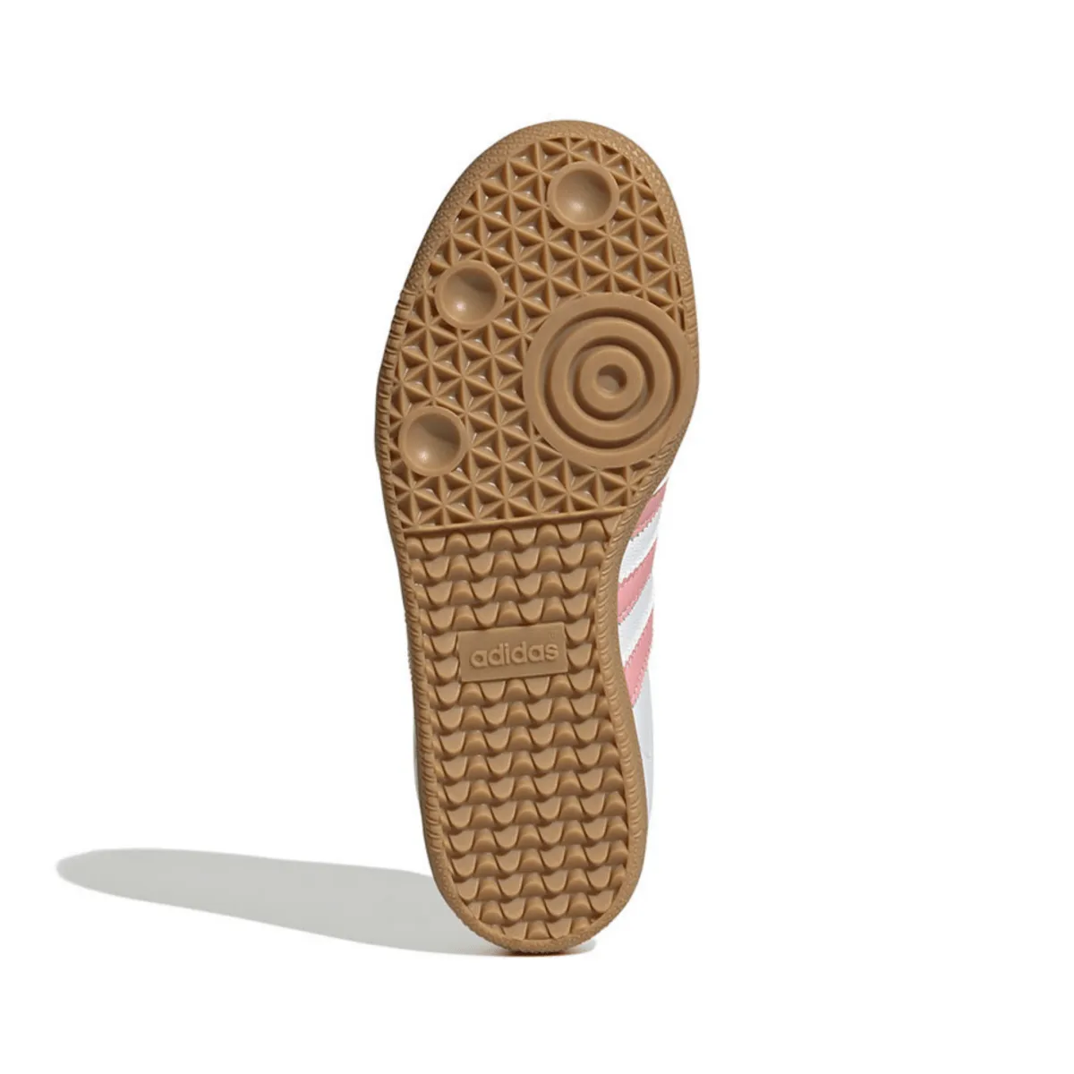 Adidas Kinderschuhe (Grundschule) Samba OG Wolkenweiß/Halbrosa Glitzer/Gummi