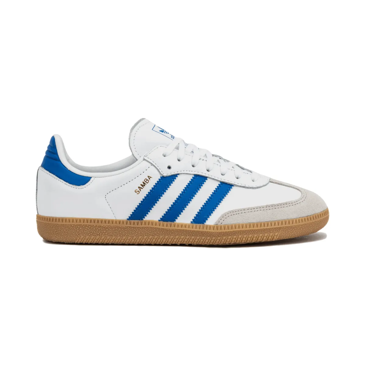 Adidas Kinder (Vorschule) Samba OG Wolkenweiß/Blau/Gummi