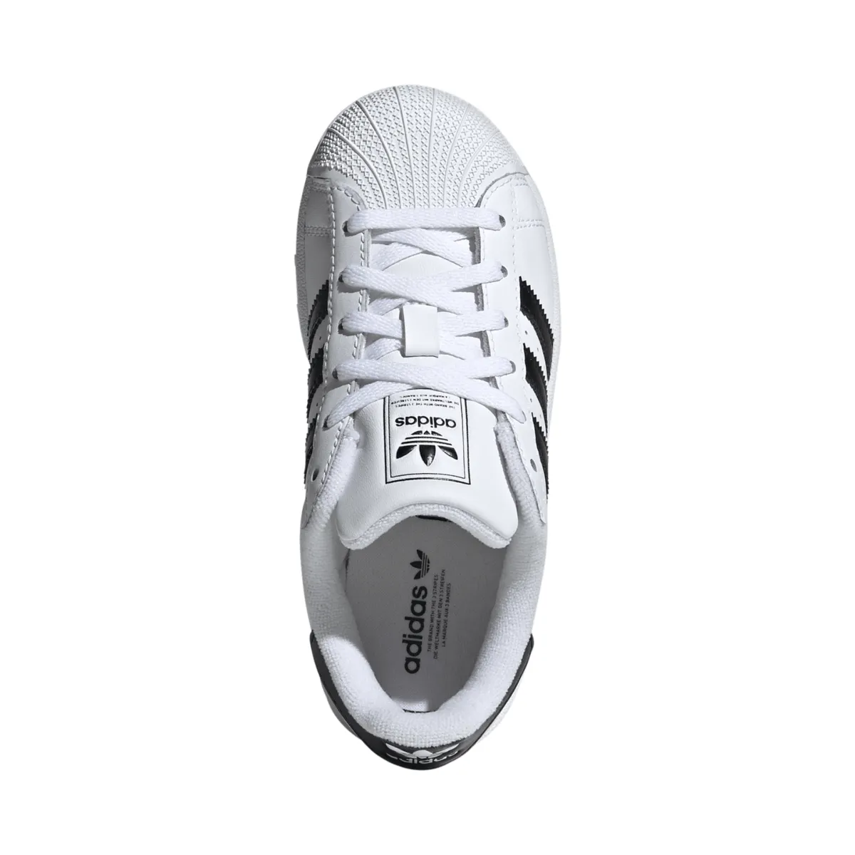 Adidas Kinder (Vorschule) Superstar II Wolkenweiß/Kernschwarz/Wolkenweiß