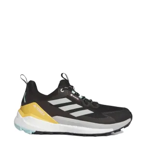 Adidas Terrex Free Hiker 2.0 Low Gore-Tex Wanderschuhe Core Black / Wonder Silver / Semi Flash Aqua