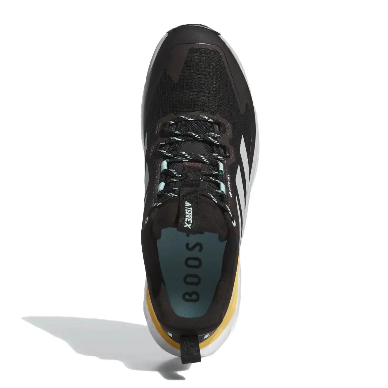 Adidas Terrex Free Hiker 2.0 Low Gore-Tex Wanderschuhe Core Black / Wonder Silver / Semi Flash Aqua