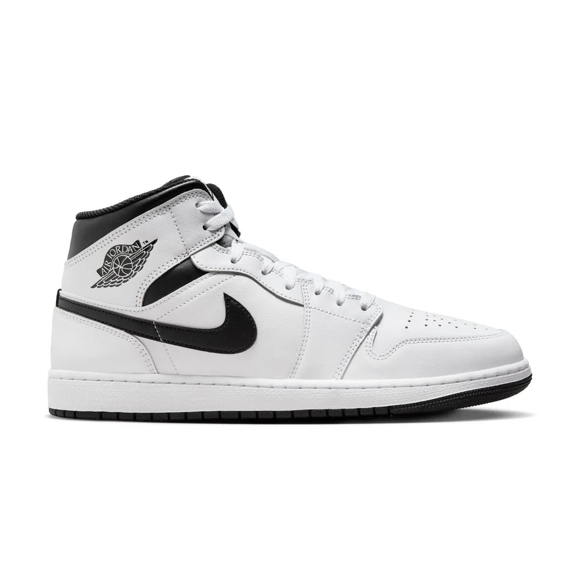 Air Jordan 1 Mid 'Weiß Schwarz'