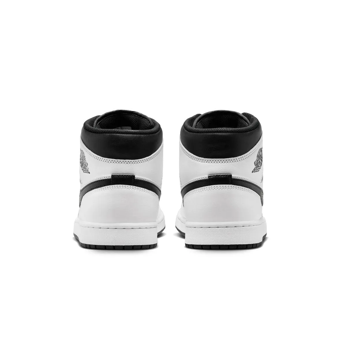 Air Jordan 1 Mid 'Weiß Schwarz'