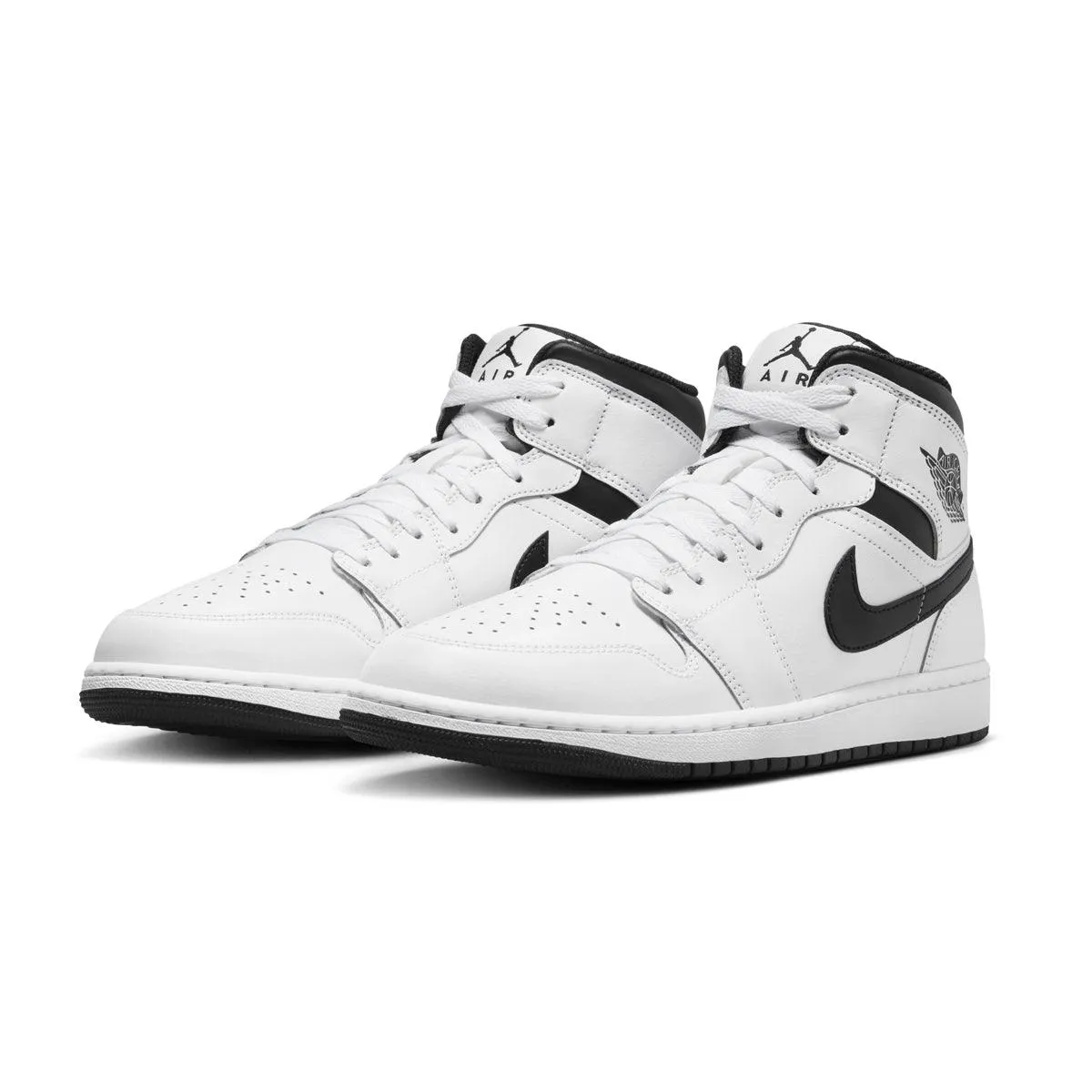 Air Jordan 1 Mid 'Weiß Schwarz'