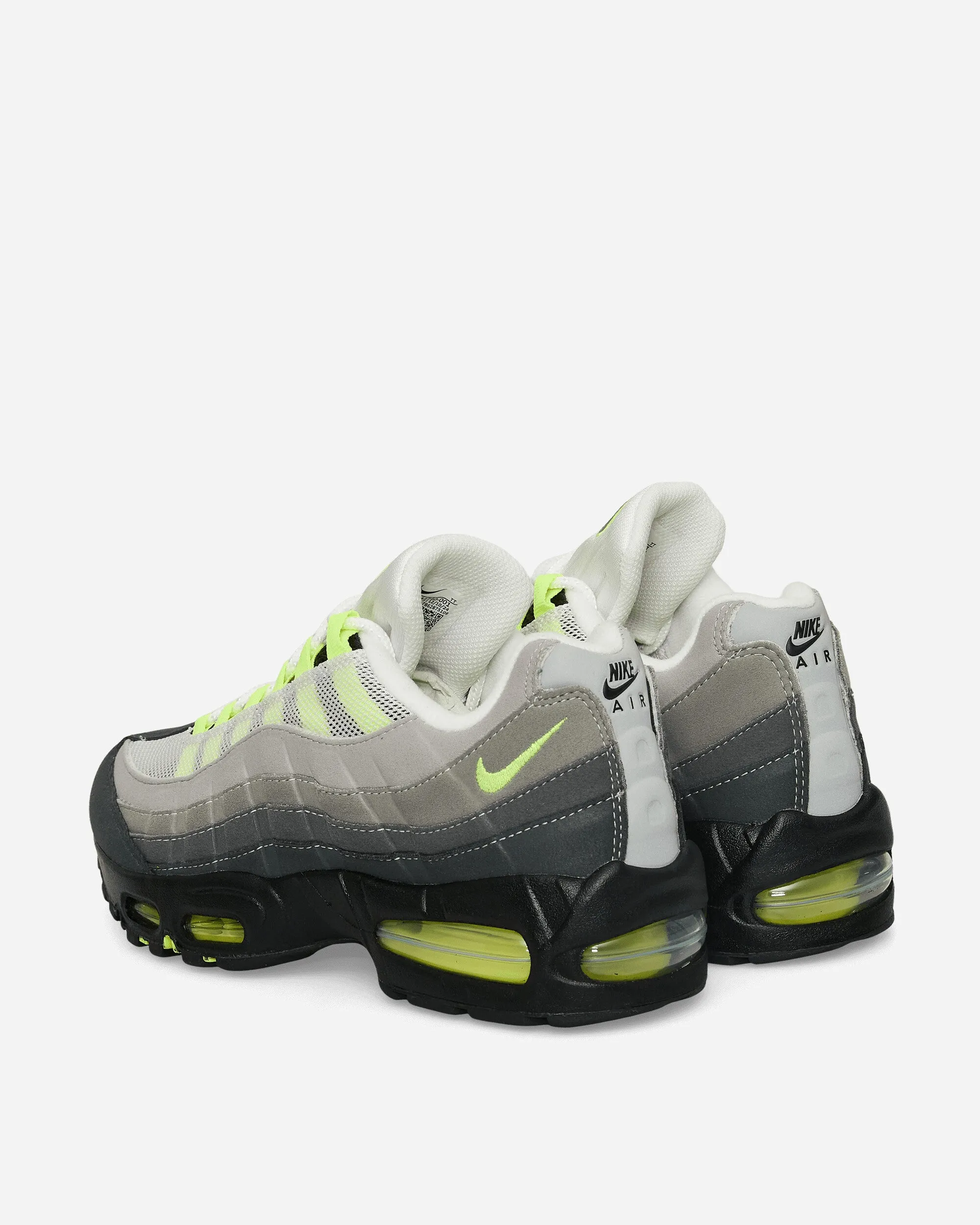 Air Max 95 OG Sneakers Schwarz / Neon Gelb