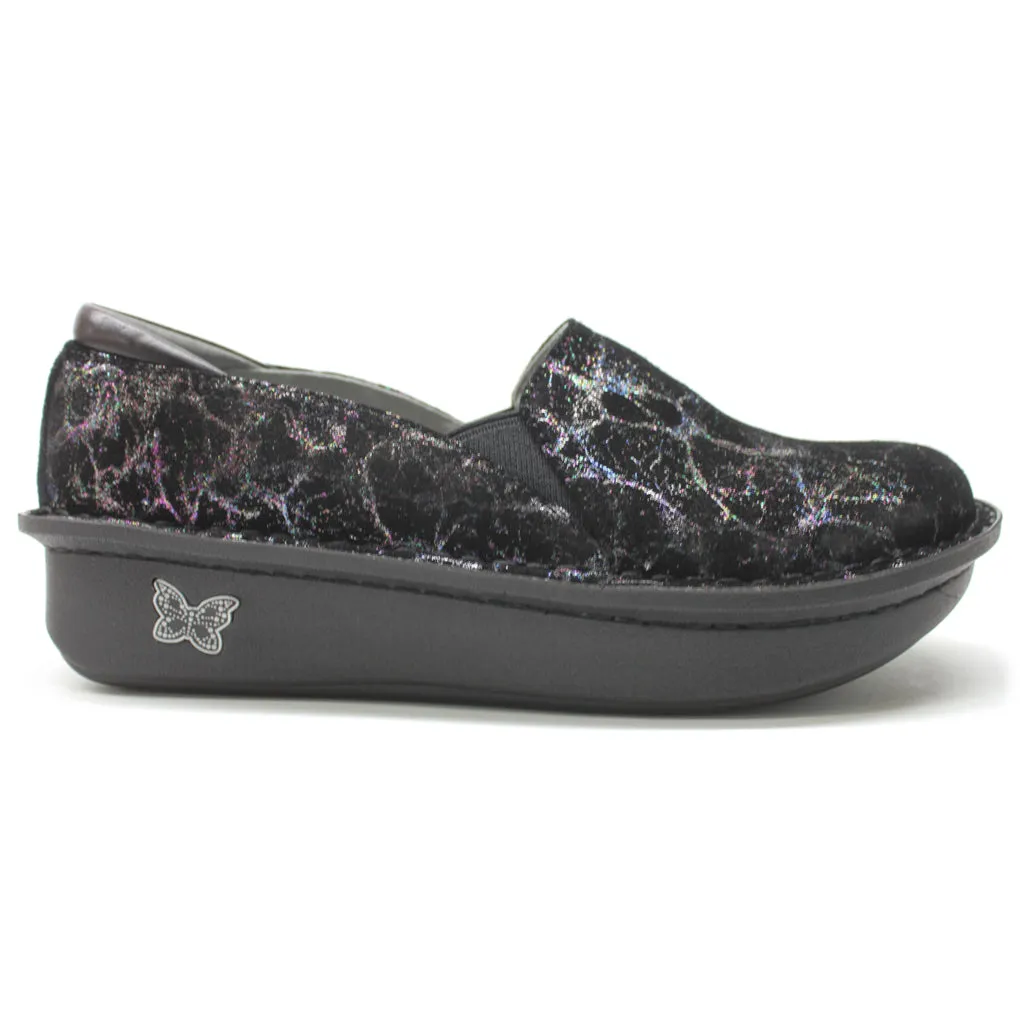 Alegria Debra Leder-Slip-On Schuhe für Damen