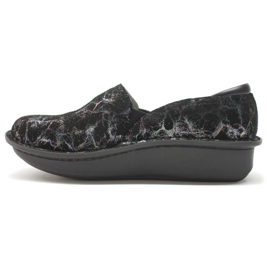 Alegria Debra Leder-Slip-On Schuhe für Damen