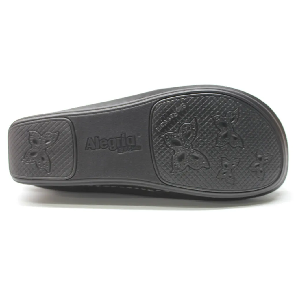 Alegria Debra Leder-Slip-On Schuhe für Damen