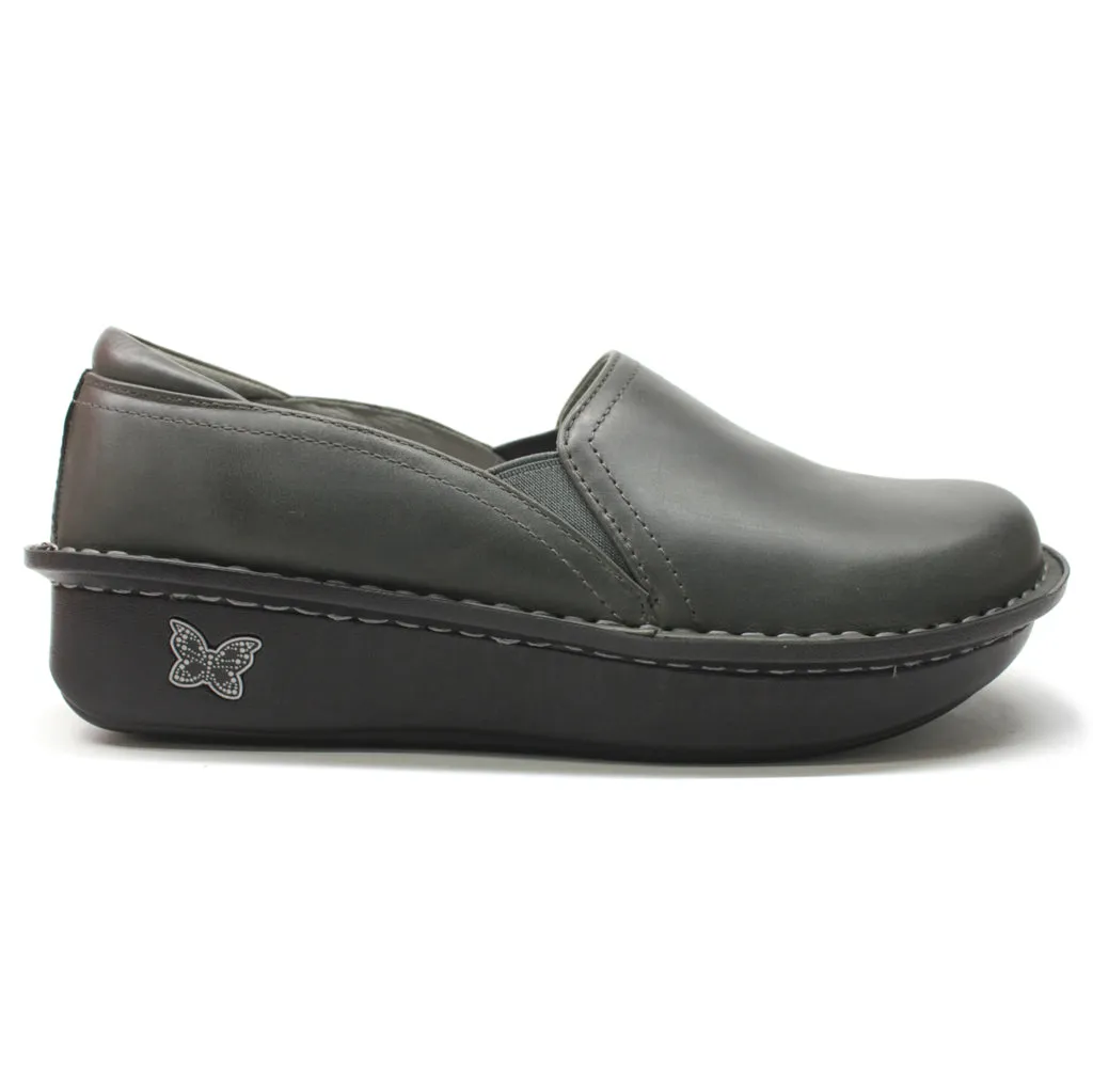 Alegria Debra Leder-Slip-On Schuhe für Damen