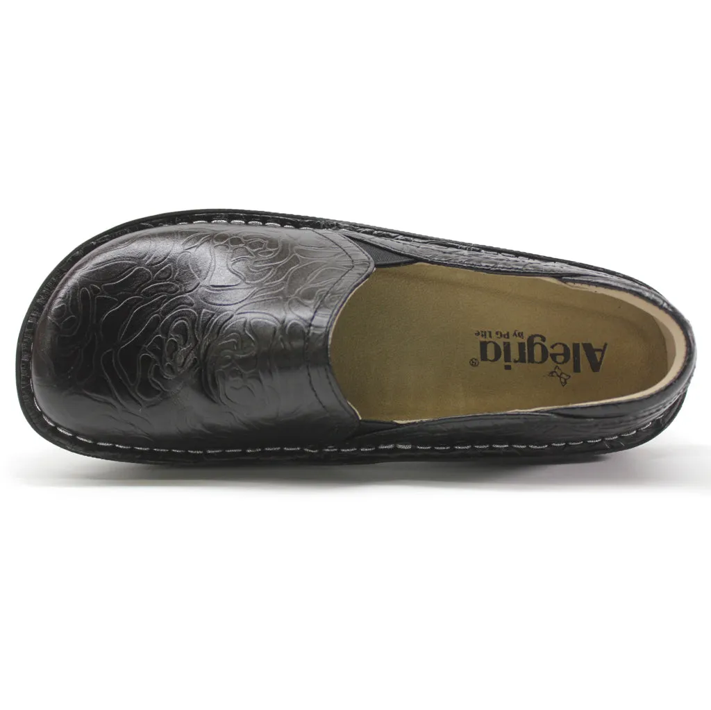 Alegria Debra Leder-Slip-On Schuhe für Damen