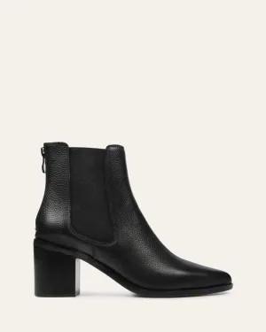 ALLURE MID ANKLE STIEFEL SCHWARZES LEDER