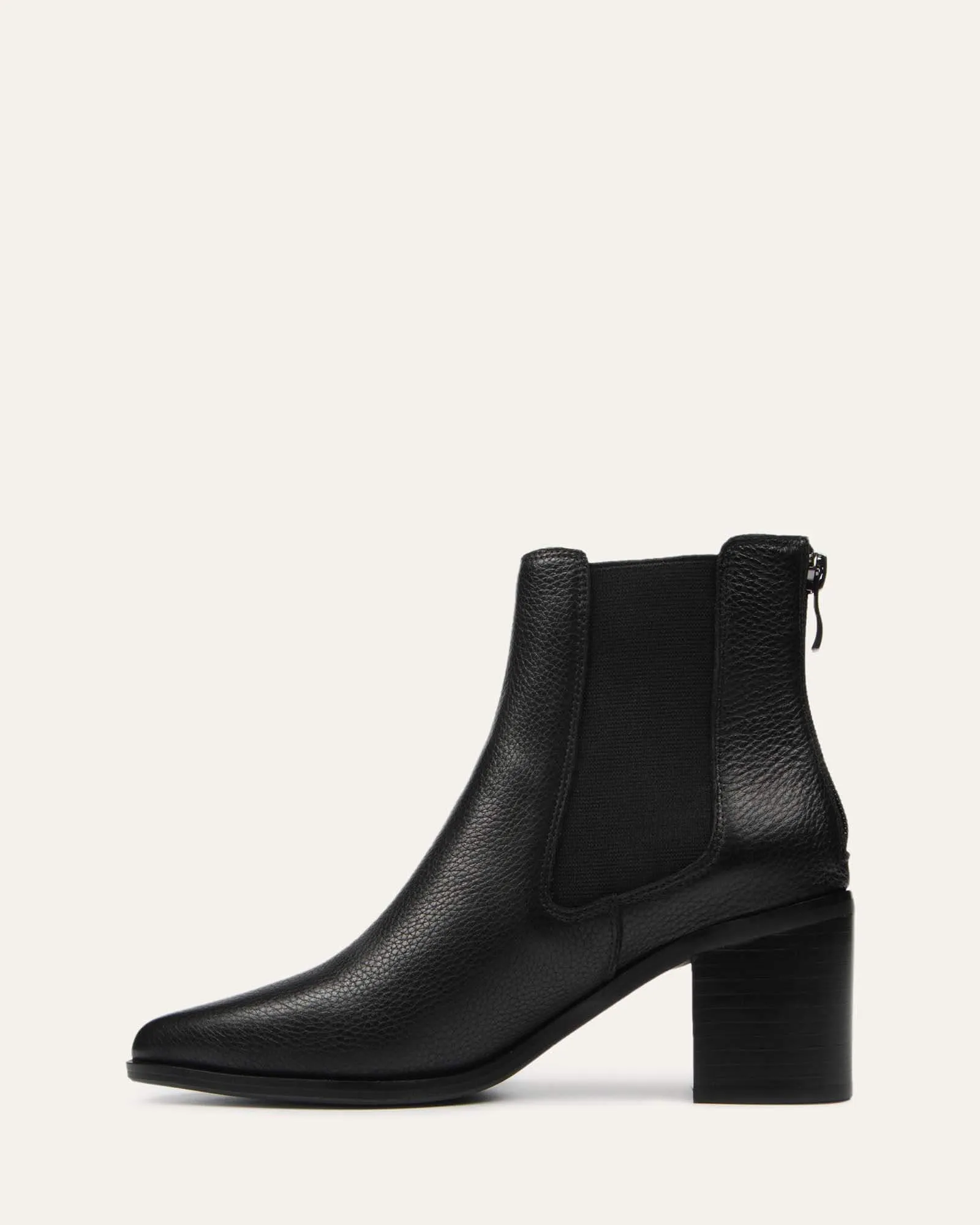 ALLURE MID ANKLE STIEFEL SCHWARZES LEDER