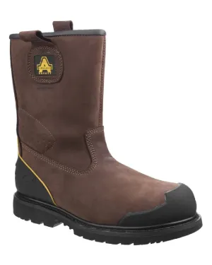 Amblers Sicherheits Herren FS223 Goodyear durchgenähte wasserdichte Rigger Stiefel Amblers Sicherheitsschuhe