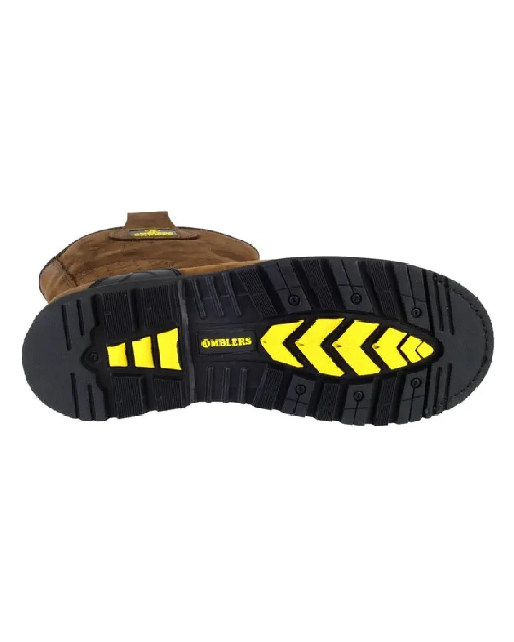 Amblers Sicherheits Herren FS223 Goodyear durchgenähte wasserdichte Rigger Stiefel Amblers Sicherheitsschuhe