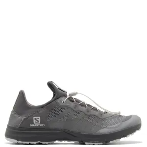 and wander x Salomon Reflektierendes Mesh-Sneaker / Grau