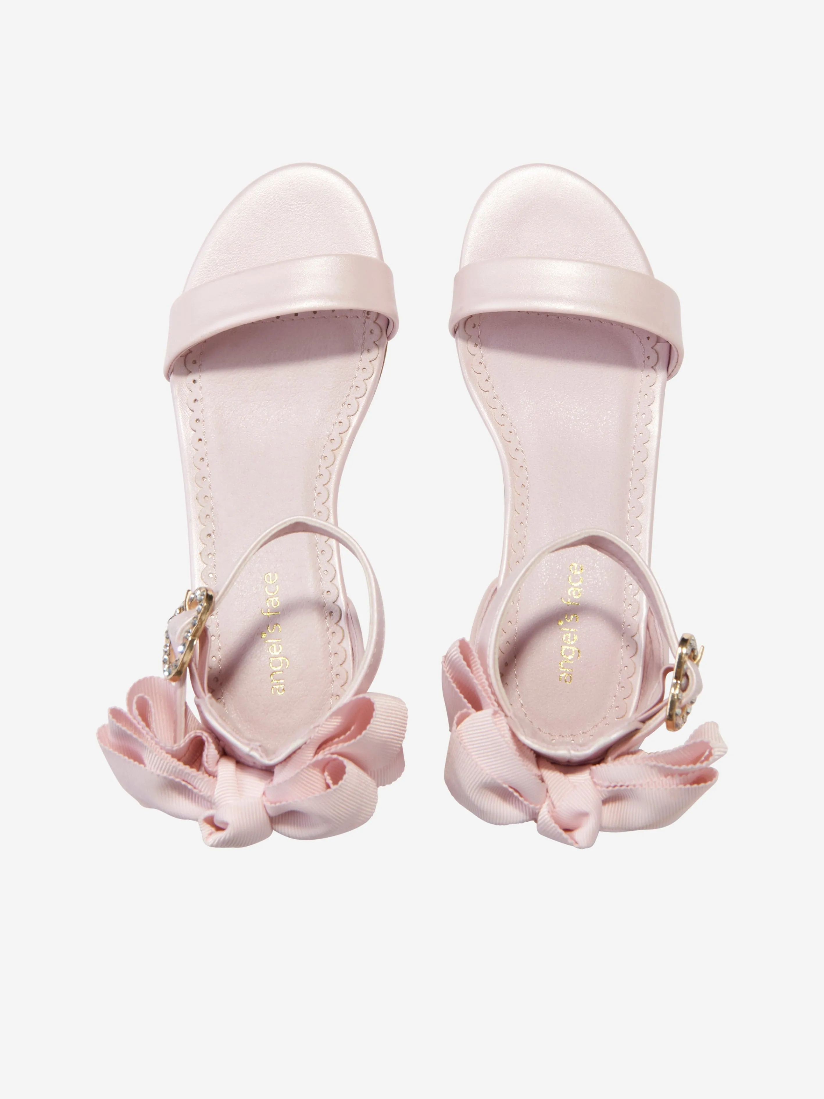 Engelsgesicht Mädchen Elice Schleife Schuhe