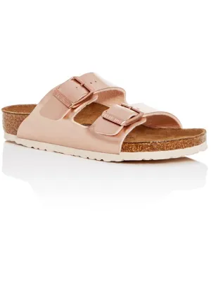 Arizona Kinder Mädchen Leder Sandalen mit metallischem Fußbett
