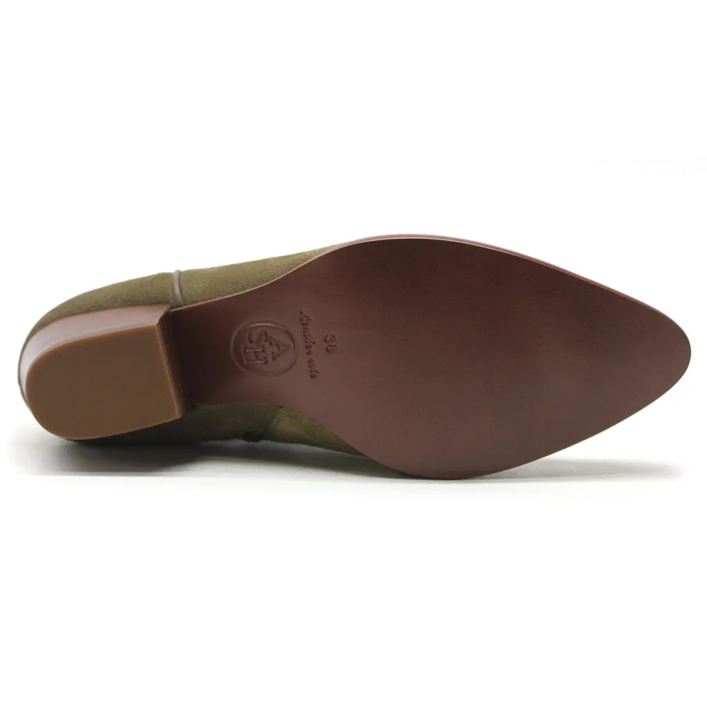 Ash Houston Wildleder Damen Stiefeletten mit Absatz