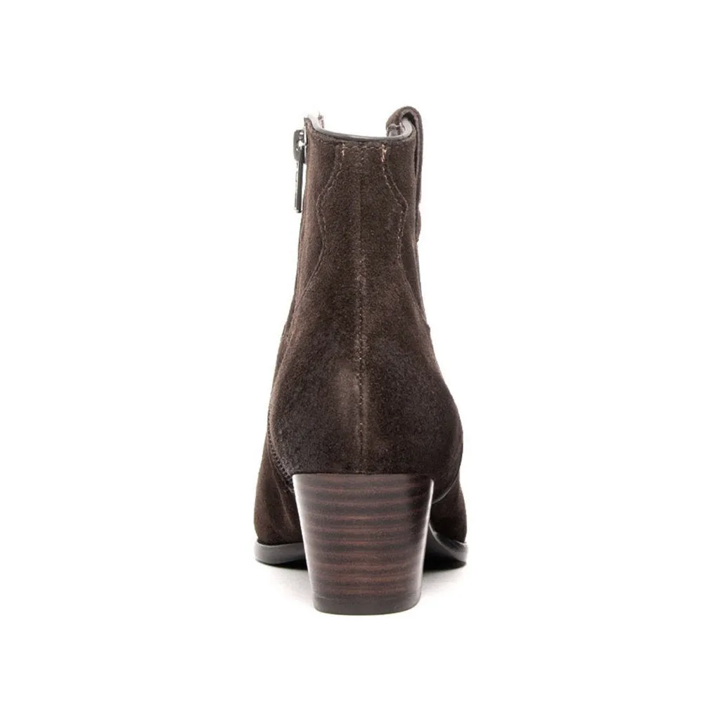 Ash Houston Wildleder Damen Stiefeletten mit Absatz