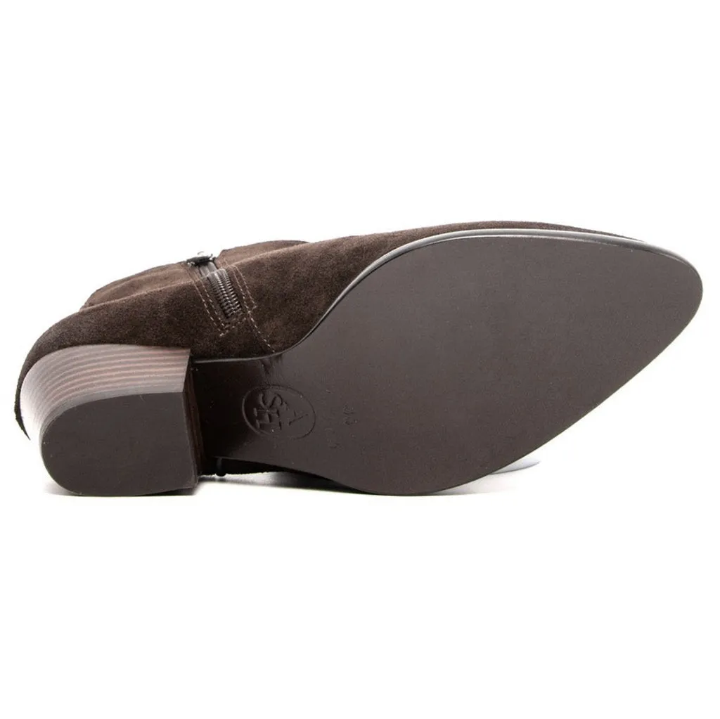 Ash Houston Wildleder Damen Stiefeletten mit Absatz