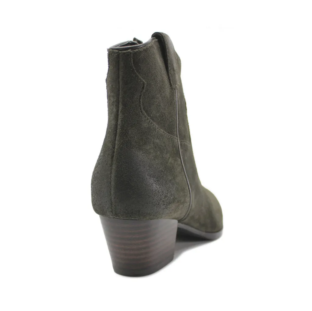 Ash Houston Wildleder Damen Stiefeletten mit Absatz