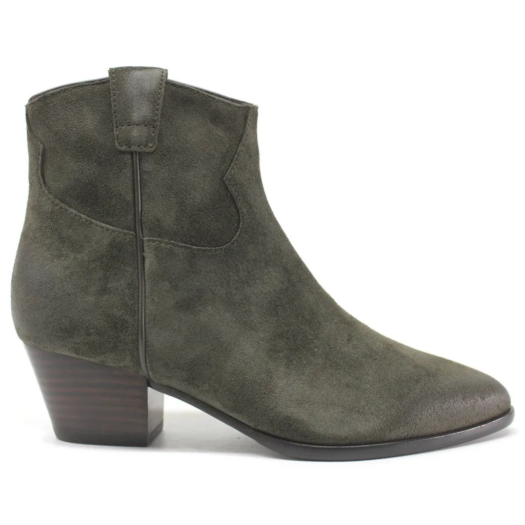 Ash Houston Wildleder Damen Stiefeletten mit Absatz