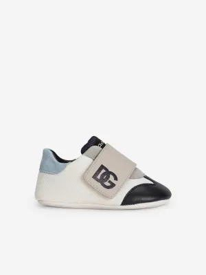 Baby-Jungen Leder Pre-Walker Sneakers in Mehrfarben