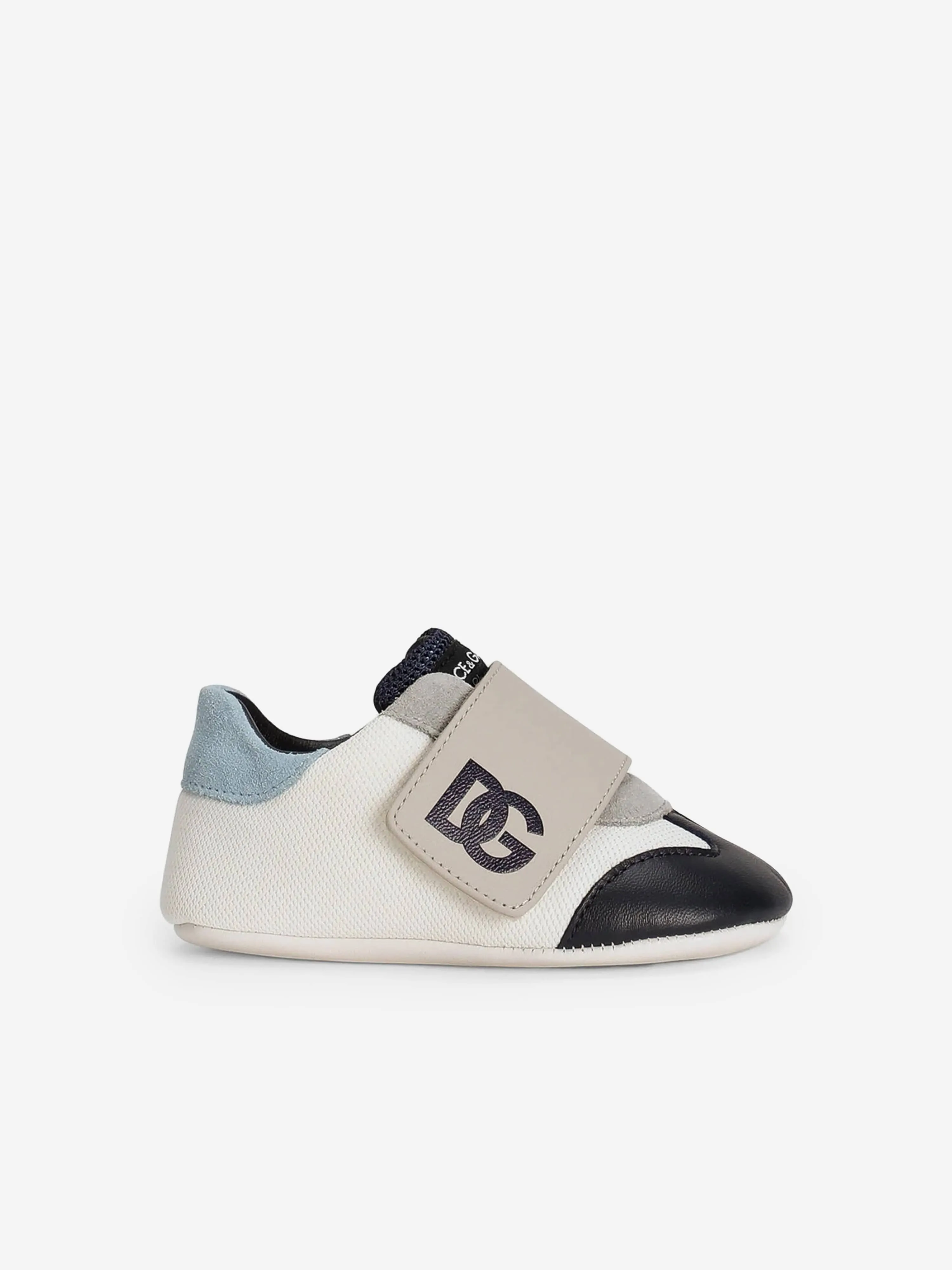 Baby-Jungen Leder Pre-Walker Sneakers in Mehrfarben