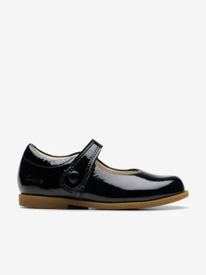 Baby Girls Patent Drew Tap Mary Jane Schuhe in Schwarz