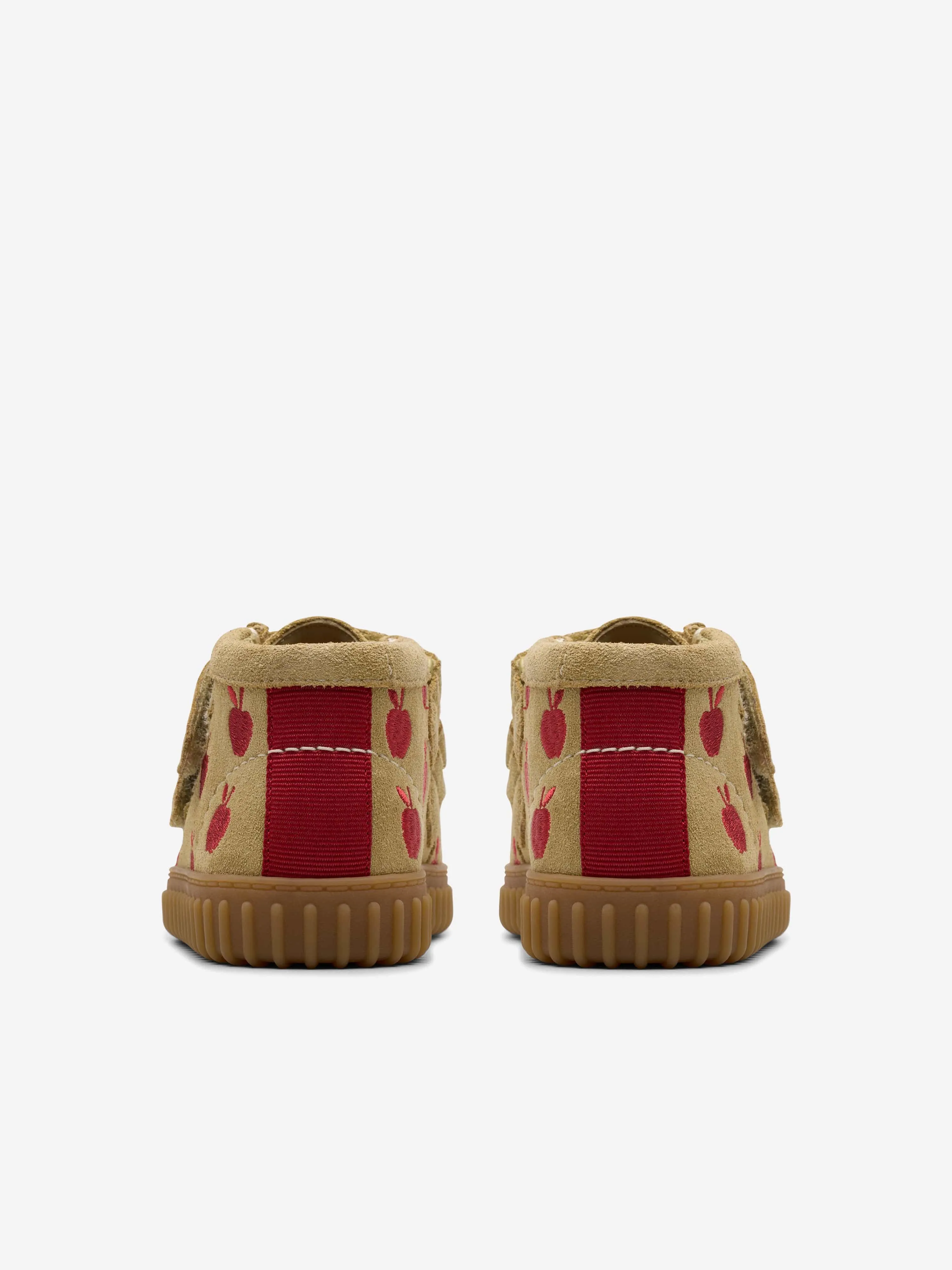 Baby Wildleder Apfel Tor Hügel Stiefel in Beige