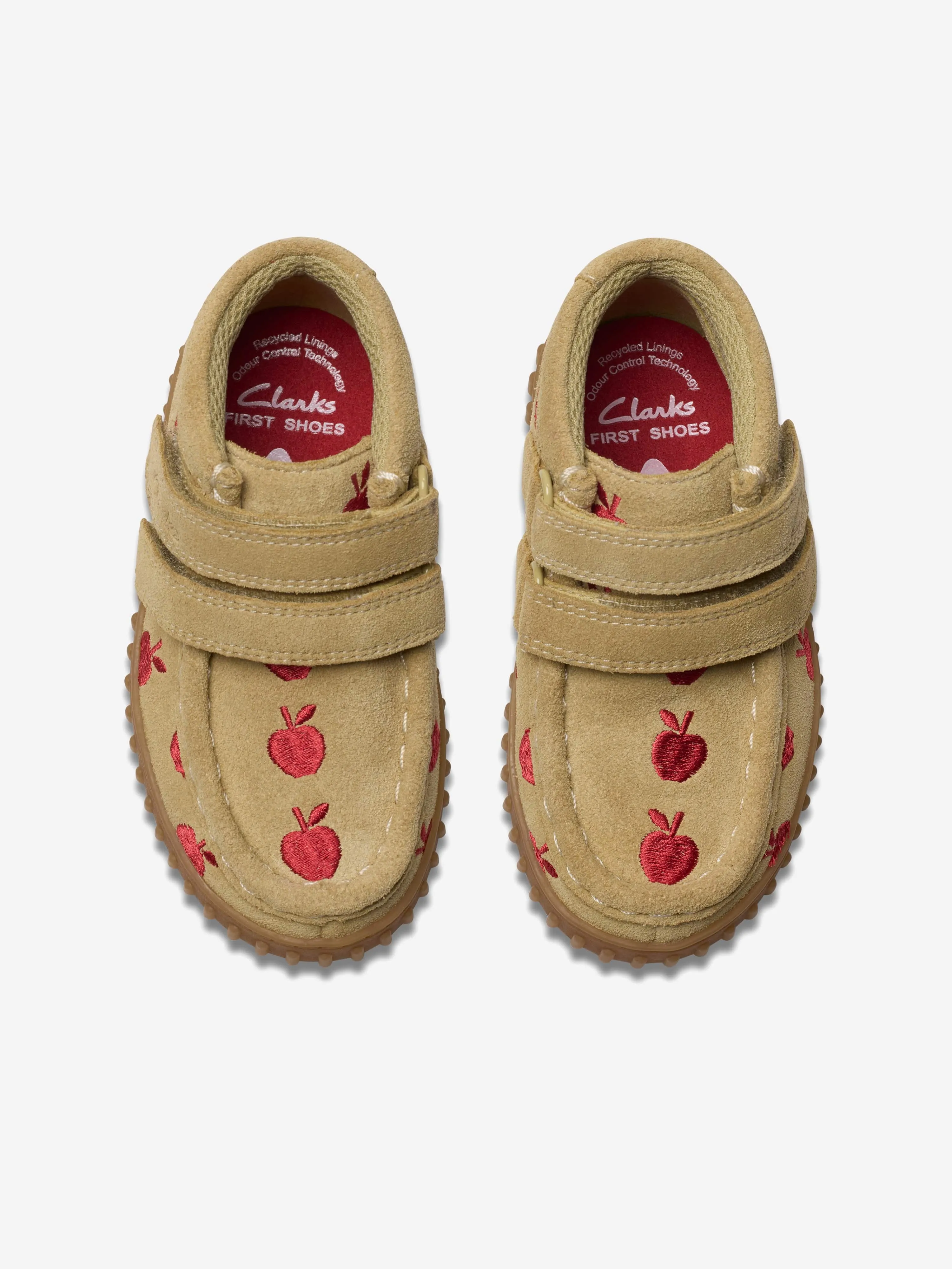 Baby Wildleder Apfel Tor Hügel Stiefel in Beige