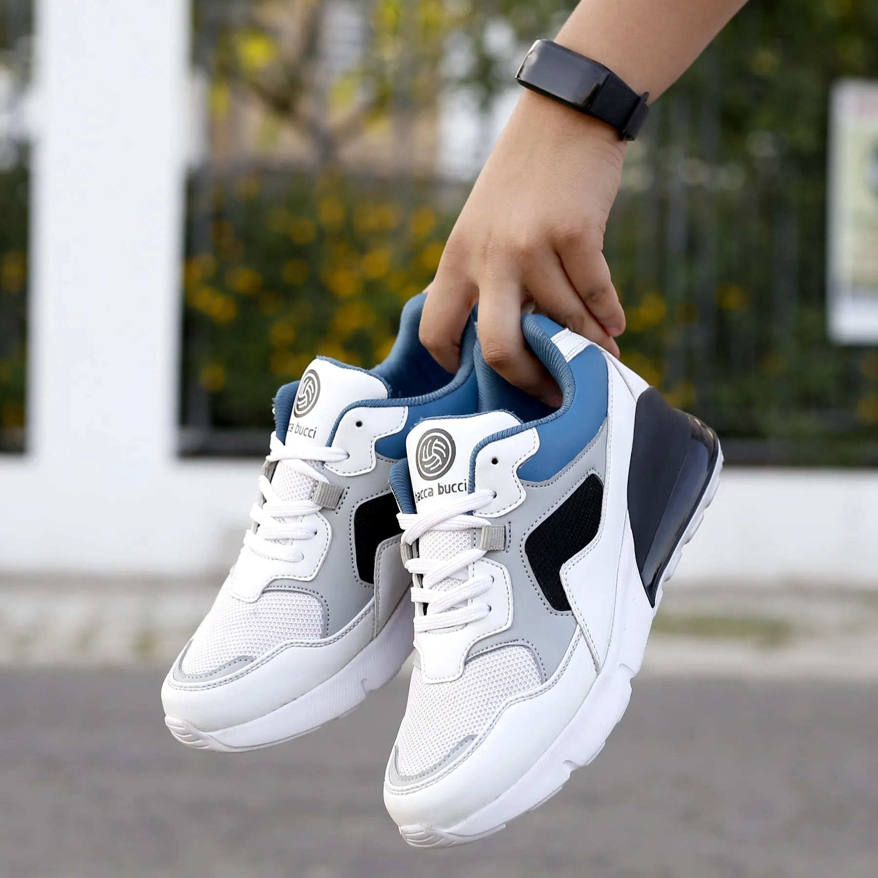 Bacca Bucci Jungen oder Mädchen Urban Retro Blocked Fashion Sneakers (Alter: 8 bis 12 Jahre)