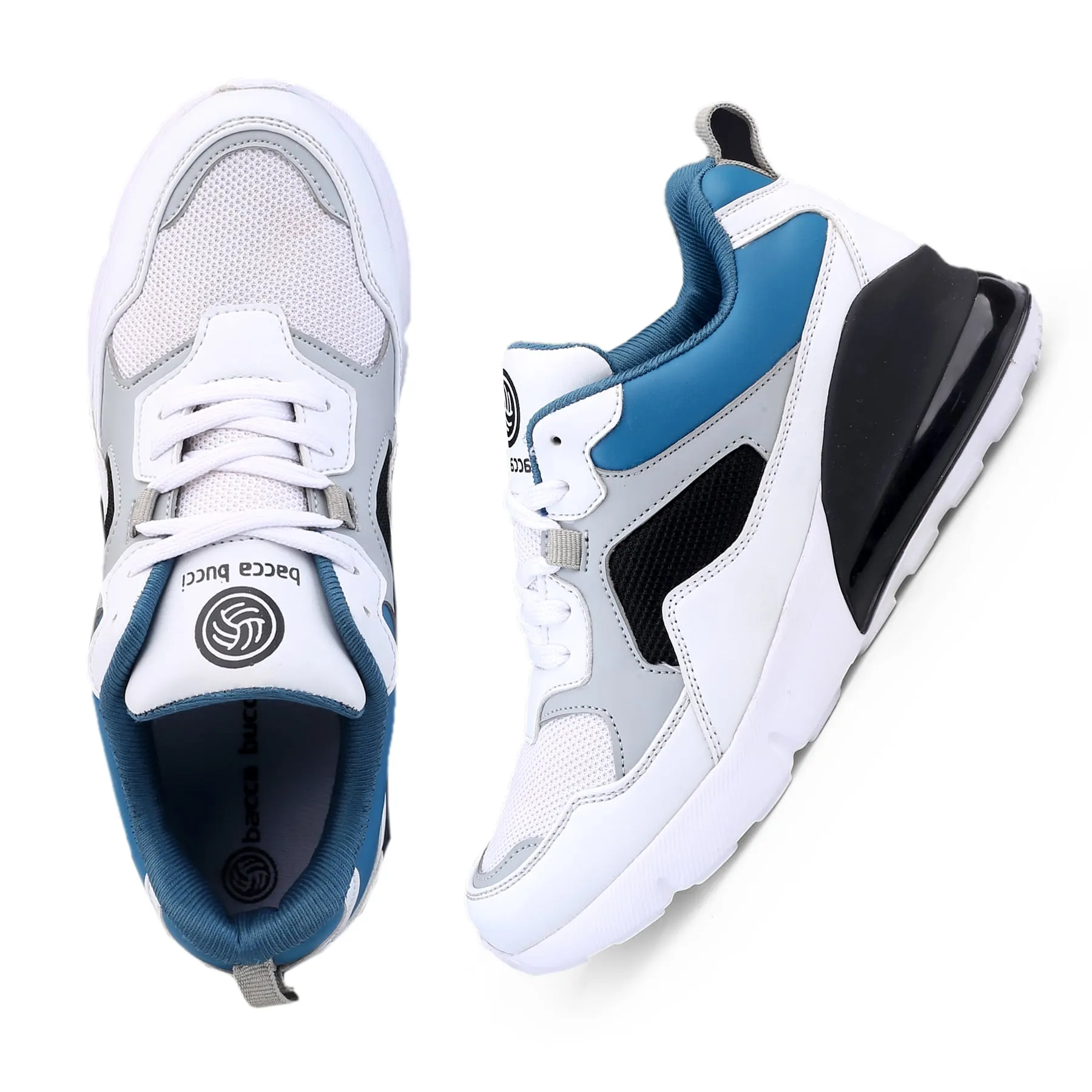 Bacca Bucci Jungen oder Mädchen Urban Retro Blocked Fashion Sneakers (Alter: 8 bis 12 Jahre)
