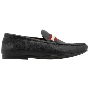Bally Crokett Herren 6228362 Schwarze Leder-Loafer Ecco Schuhe