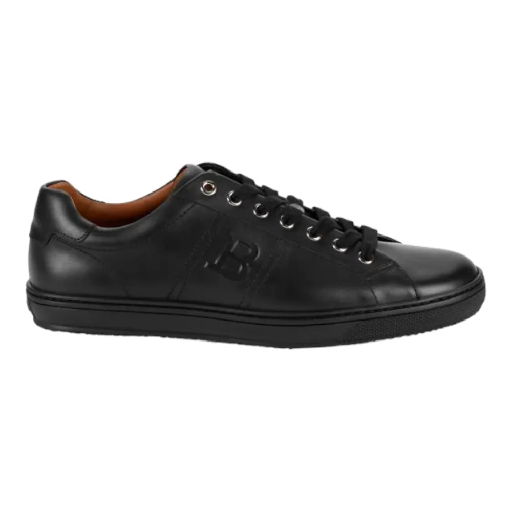 Bally Orivel Herren 6240301 Schwarze Ledersneaker Hey Dude Schuhe