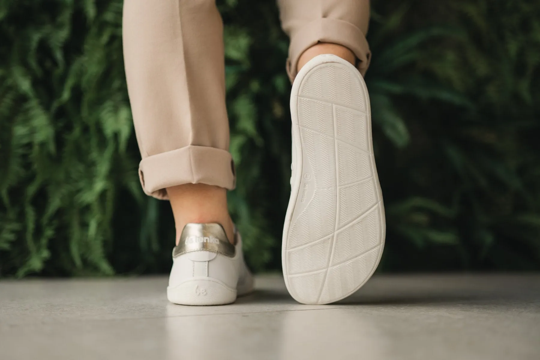Barfußschuhe Be Lenka Royale - Weiße & Goldene Schuhe_Be Lenka_Schuhe