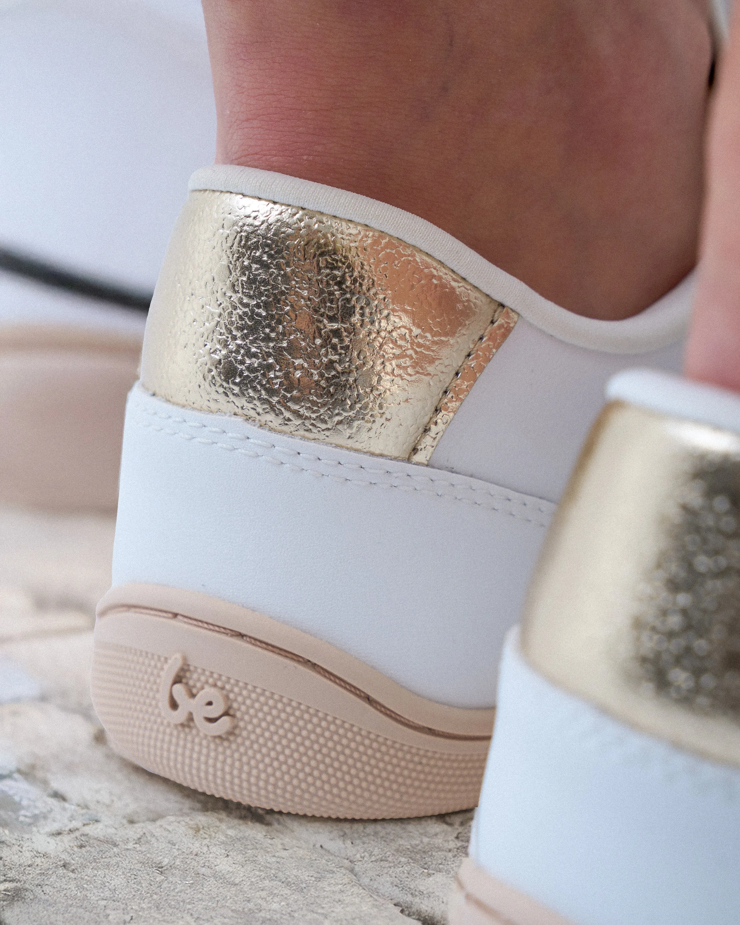 Barfuß-Sneakers Be Lenka Cellestia - Weiße & Goldene Schuhe_Be Lenka_Schuhwerk