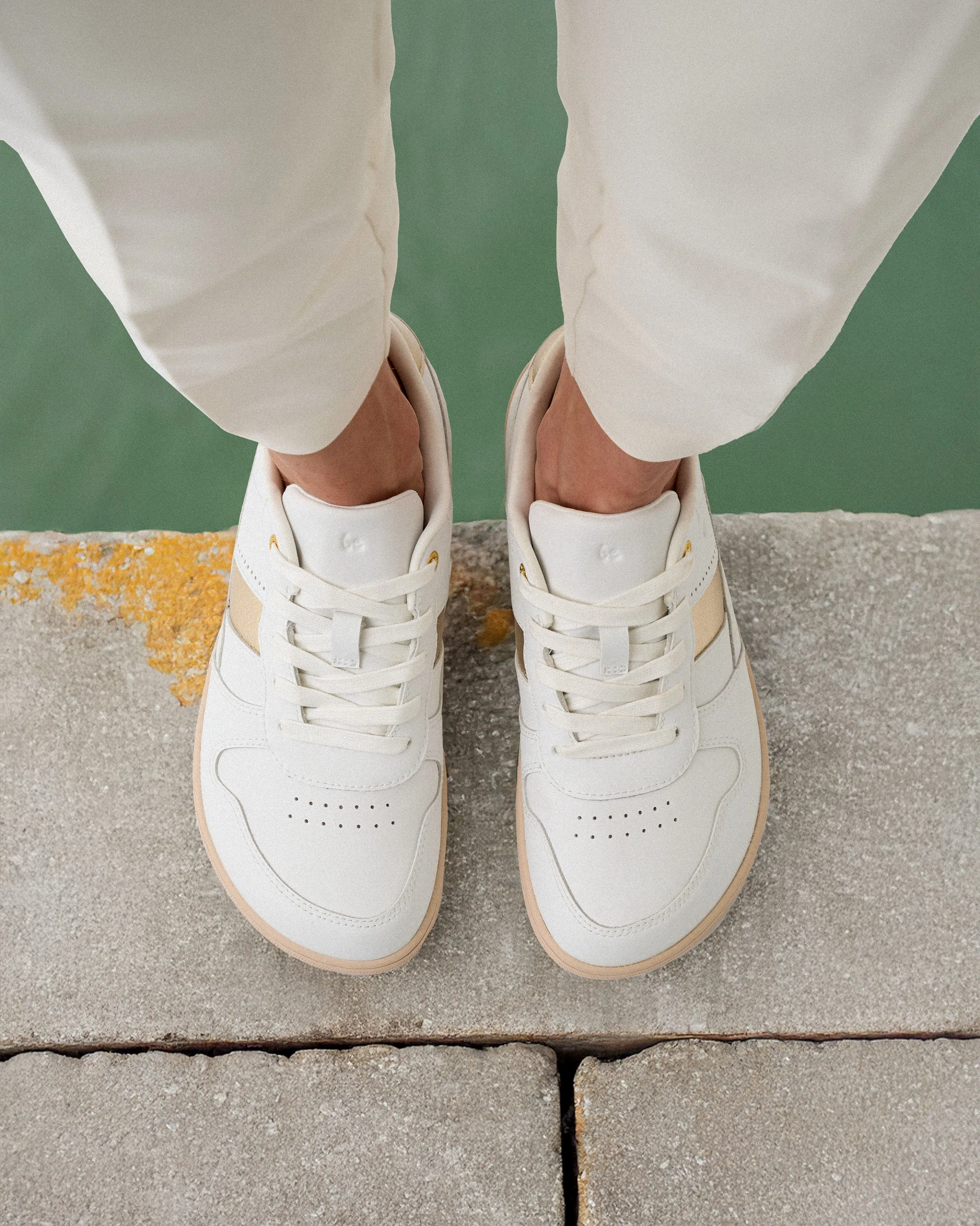 Barfuß-Sneakers Be Lenka Cellestia - Weiße & Goldene Schuhe_Be Lenka_Schuhwerk
