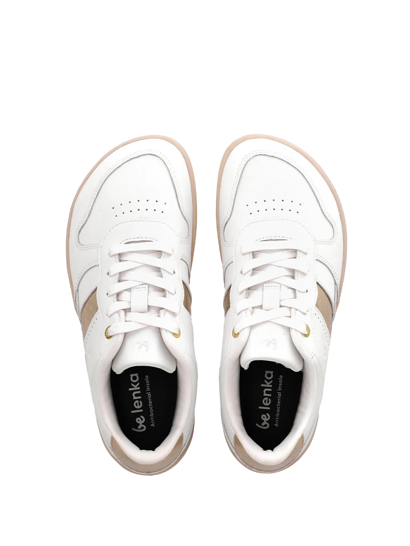Barfuß-Sneakers Be Lenka Cellestia - Weiße & Goldene Schuhe_Be Lenka_Schuhwerk